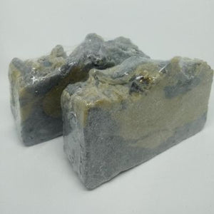 activated charcoal and bentonite clay artisan soap