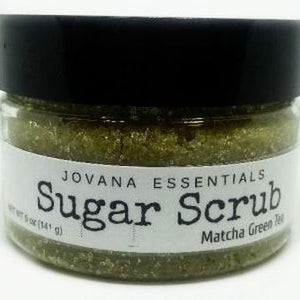 matcha green tea sugar scrub